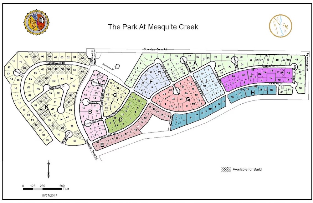 mesquite creel lots for sale